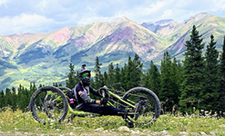 mountain biking